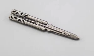 Cuchillo Mariposa Metal para Figura de Acción Escala 1/6 12" 1:6 Nuevo - Imagen 1 de 9