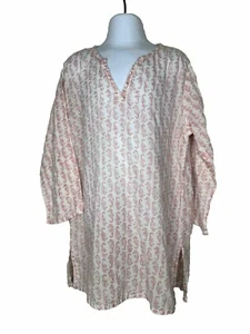 MÄDCHEN ROBERTA ROLLER RABBIT 100% BAUMWOLLE LANGARM TUNIKA KLEID Gr. 4 Seepferdchen - Bild 1 von 11