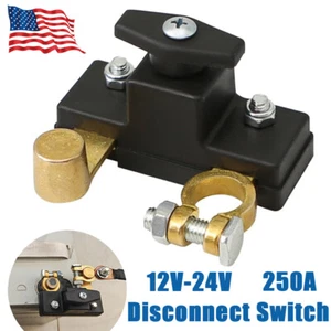 12-24V Universal Car Battery Disconnect Isolator Cut Off Switch Battery Terminal - Picture 1 of 11