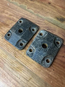 Jeep FSJ Wagoneer Cherokee J10 J20 Rear U-Bolt Plates - Picture 1 of 4