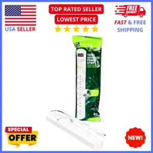 7‑Outlet Power Strip Surge Protector – 1440J Heavy‑Duty Extension Cord - Picture 1 of 4