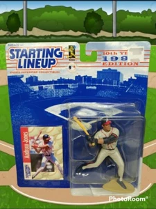 1997 Starting Lineup Andruw Jones MLB Atlanta Braves Actionfigur Kenner  - Bild 1 von 4