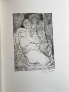 Villon Ballades et rondeaux du testament Villon Eaux-fortes de Mario Calandri - Picture 1 of 4