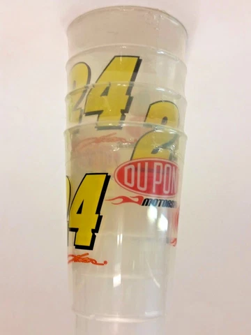 NASCAR #24 Jeff Gordon 4 Piece Tumbler Set, NEW Cover