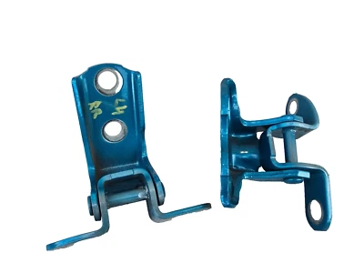 2016-2022 TOYOTA PRIUS REAR LEFT LH SIDE DOOR HINGES UPPER & LOWER OEM SET #V - Image 1 of 4