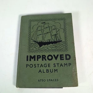 Álbum de estampillas postales mejorado con algunas estampillas de país - Imagen 1 de 21