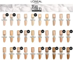 L'Oreal Paris True Match Liquid Foundation, SPF 17, 30ml - Picture 1 of 11