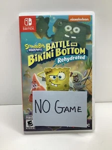*NO GAME CASE ONLY* SpongeBob SquarePants Battle for Bikini Bottom Rehydration - Picture 1 of 6