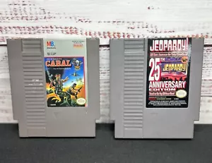 Nintendo NES 25th Anniversary Jeopardy & Cabal Games - Picture 1 of 8