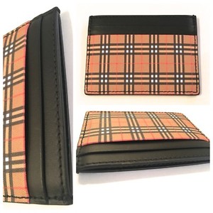 BURBERRY SANDON LEATHER CARD HOLDER