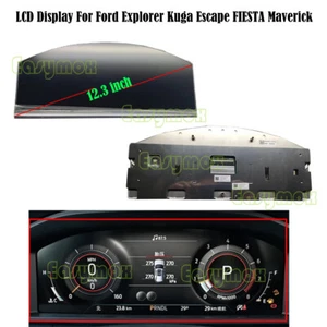 12.3 inch LCD Display For Ford Explorer Kuga Escape FIESTA Maverick Dashboard - Picture 1 of 6