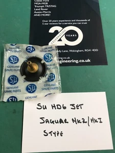 JAGUAR XK150 S-TYPE MK1 MK2 MK9 DAIMLER HD6 CARB JET DIAPHRAGM AUC8155 .100" - Picture 1 of 2