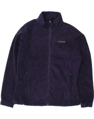COLUMBIA Womens Fleece Jacket UK 18 XL Navy Blue Polyester CX19 - Image 1 of 3