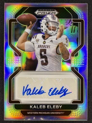 2023 Panini Prizm Draft Picks #RA-KEL Kaleb Eleby Autograph Silver - Image 1 of 2