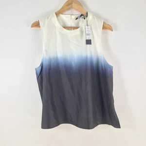 NEW Saba tank top singlet 16 ombre silk sleeveless round neck 115124 - Picture 1 of 9