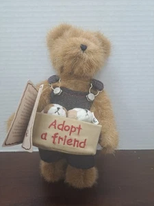 2006 Boyds Bears Head Bean Collection Emily And Friends Edmund 8inch Plush - Picture 1 of 7