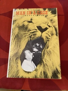 Man in a Cage Robert Elgin Signed First 1972 Des Moines Children's Zoo Iowa - Imagen 1 de 5