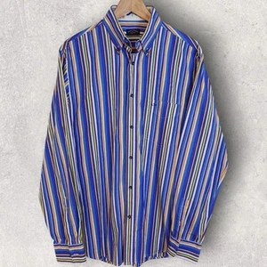 Mens Paul & shark yachting embroidered striped shirt, 41 large - Picture 1 of 4