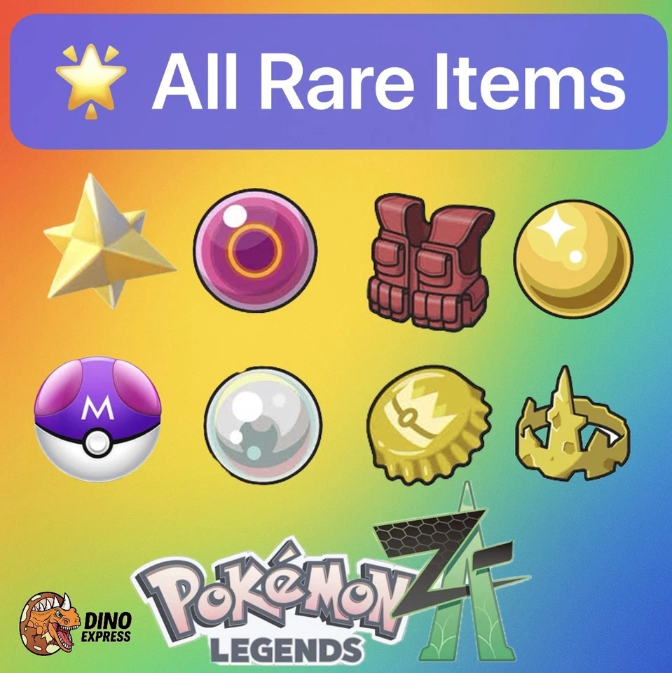 Pokémon Legends ZA | All Battle & Evolution Items | Available Right Now!! - Image 1 of 1