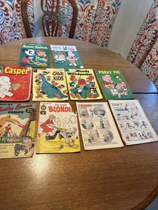 10 Worn/torn  Comic Books from the 1950s and 1960s - Picture 1 of 11