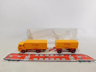 Mint Hängerzug Lastzug LKW Magirus Coke Coca-Cola #EG840-0,5 - Immagine 1 di 4