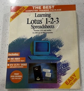 Hojas de cálculo Learning Lotus 1-2-3 nuevas - Imagen 1 de 2