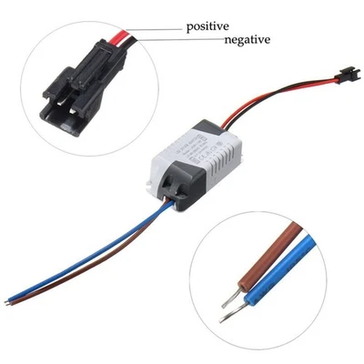 LED Driver AC to DC 12V Transformer Power Adapter Home Converter 120V 1-3W - Image 1 of 4