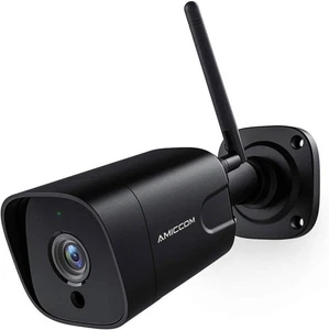 Caméra de Sécurité Extérieure, Caméra WiFi 1080P Caméras de Surveillance Sans Fil, PIR Sm - Photo 1/7