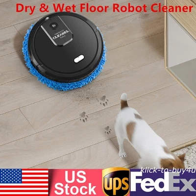 Robot Cleaner Sweep And Wet Mopping Floors Smart Sweeping Cleaning Robot