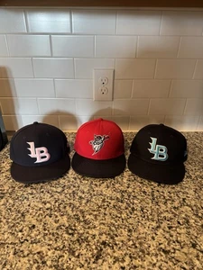 New Era 59FIFTY MiLB Ligas Menores Béisbol Louisville Bates Sombreros Ajustados Lote 7 1/8 - Imagen 1 de 9