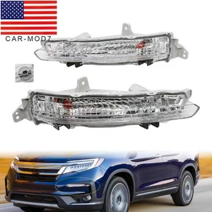 For 2019-2021 2022 Honda Pilot Lamp Pair Passenger&Driver Side Turn Signal Light - Picture 1 of 11