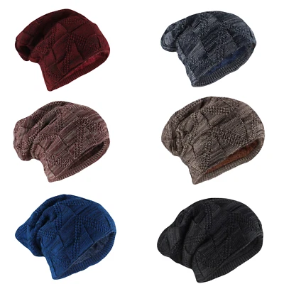 Gorro holgado unisex forrado de piel térmica para adultos/niños/niñas. Fast Post. Foto 1 de 4