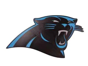 Carolina Panthers Logo Sign 3d Printed Wall Decor - Picture 1 of 3