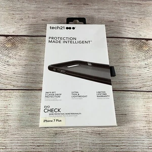 Tech 21 EVO Check iPhone 7 Plus Black - Picture 1 of 3