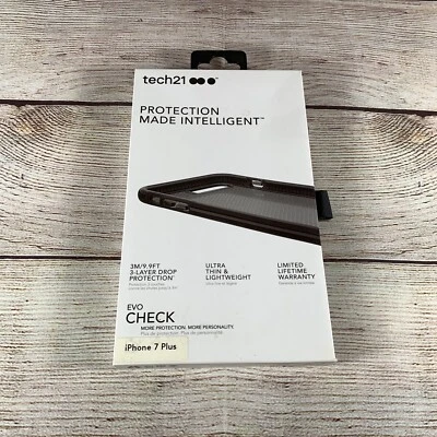 Tech 21 EVO Check iPhone 7 Plus Black - Image 1 of 3