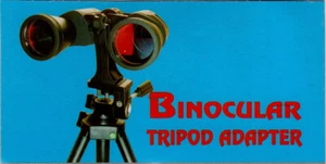 NEW, Sturdy Tripod Adapter For Porro Prism Binoculars, Shipped Quickly From USA - Picture 1 of 7