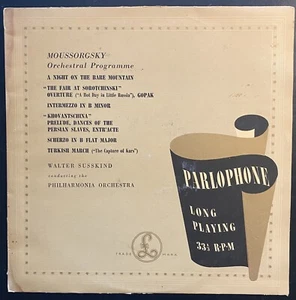Philharmonia Orchestra Of London Moussorgsky Original 1955 Vinyl LP Record (VG) - Picture 1 of 4