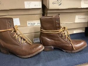 FREEBIRD BY STEVEN 'Robertson combat Lace-Up Boot NIB size 9 - Picture 1 of 5