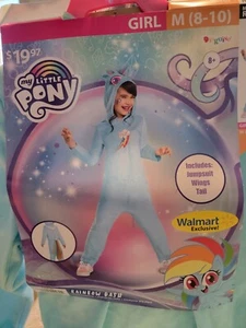 New My Little Pony Rainbowdash Girls Med 8-10 costume  - Picture 1 of 1