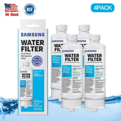 1/2/3/4PC Samsung DA97-17376B HAF-QIN/EXP REFRIGERATOR Water Filter DA97-08006C - Image 1 of 4