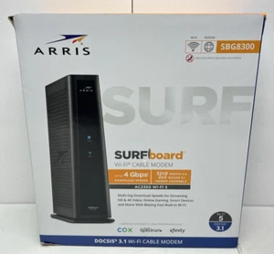 ARRIS SURFboard DOCSIS 3.1 SBG8300 Dual-Band Wi-Fi Router - Photo 1/10