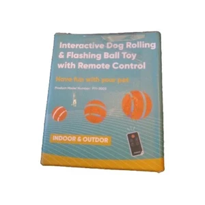 Interactive Dog Toys Ball, Active Rolling Ball with Remote Control LED Lights, - Picture 1 of 7