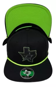 Zephyr NHL Dallas Stars RARE 3RD Jersey "Link" Rope Flat Bill SnapBack Hat NWT - Picture 1 of 6