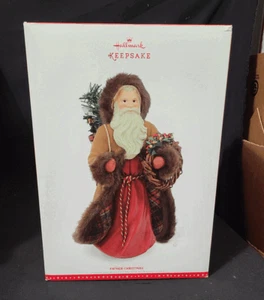 2016 Hallmark Keepsake Papá Noel mesa centro de mesa figura decorativa - Imagen 1 de 5