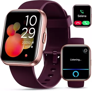 Smartwatch for Women, Compatible with Android & , 1.8'' Fitness Tracker Wa - Picture 1 of 8