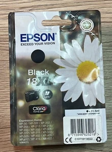 Cartouche d'encre Epson 18 Noir XL neuf - Photo 1/2