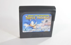 Sonic The Hedgehog Triple Trouble Game Gear GG game PAL SEGA authentic original - Picture 1 of 6