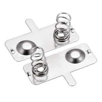 Placa de resorte de batería Placa de níquel de contacto de batería AA 28mmx12mm para hágalo usted mismo 20 piezas Foto 1 de 4