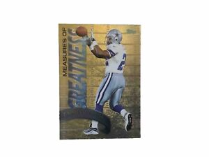1998 Topps | Measures of Greatness | Emmitt Smith | MG12