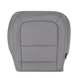 New Gray Driver Passenger Leather Bottom Seat Cover For Chevy Colorado 2015-2022 - Picture 1 of 10
